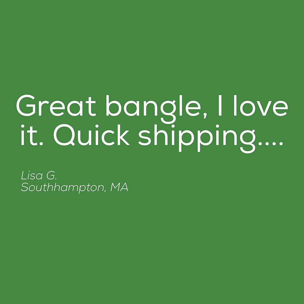 Emerald Park Jewelry Large Nautilus Sea Shell Outline Fancy Bangle-2