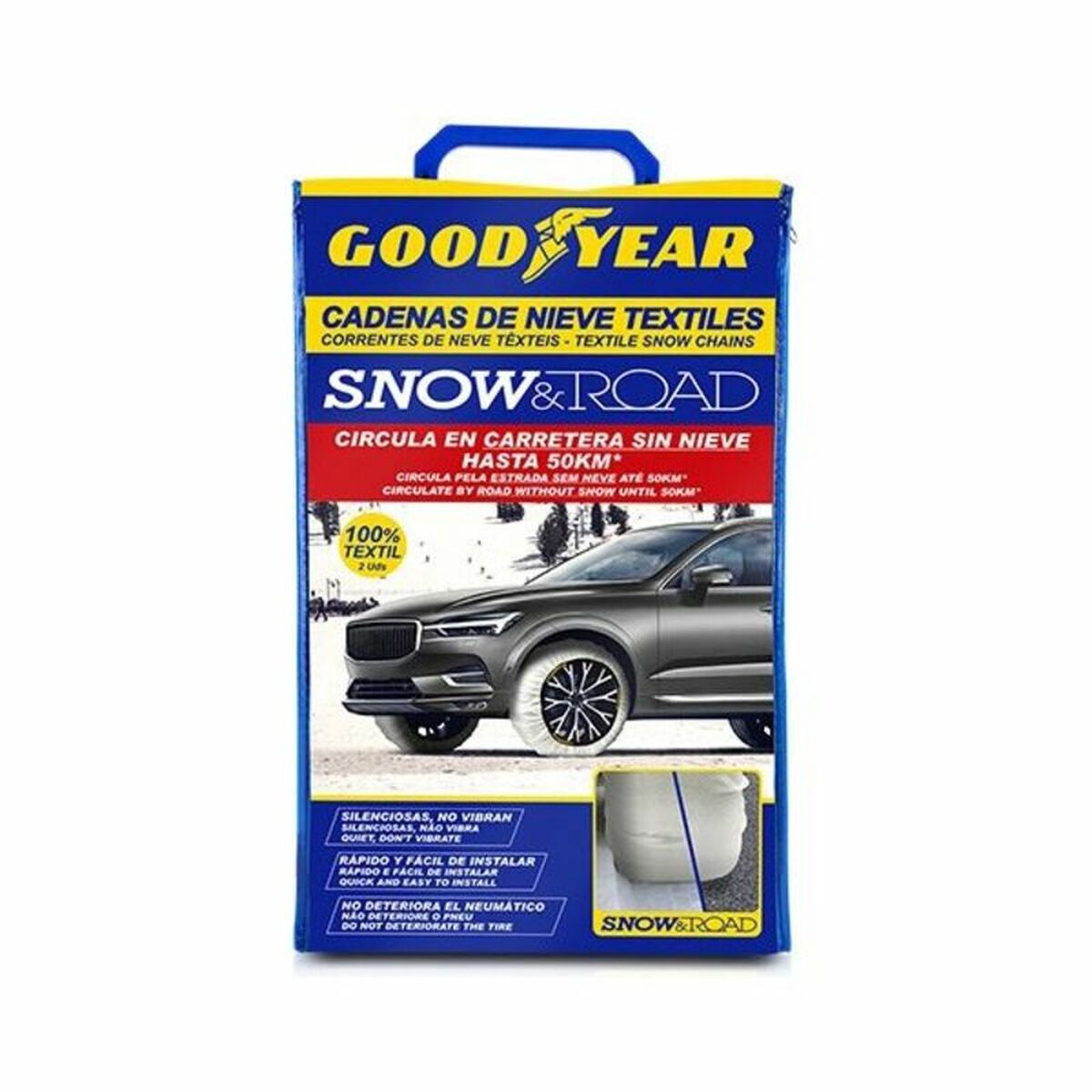 Car Snow Chains Goodyear SNOW & ROAD (L)-0